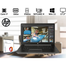 PC Portable HP SSD 256Go 17 Pouces avec Office 2021